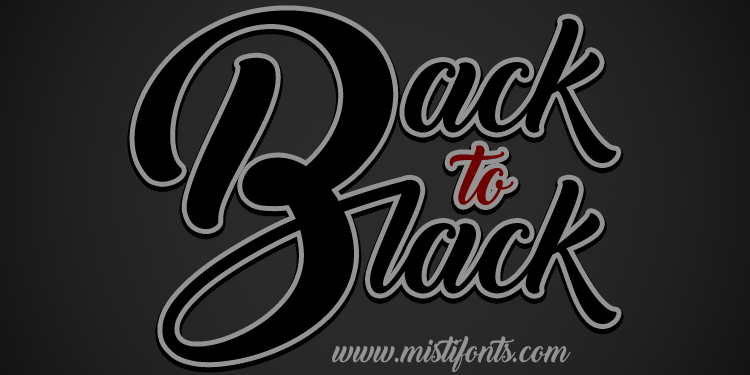 A Practical Review of the Back to Black Font for Campaign Design