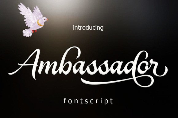 Ambassador Handwritten Font for Real Brand Identity Projects
