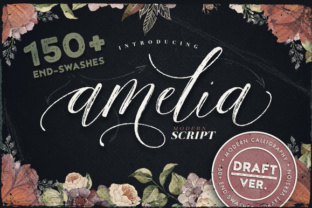 Amelia Script - Draft Version: A Handwritten Font for Business Branding