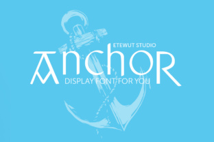 Anchor: A Display Font with Storybook Charm for Digital Design