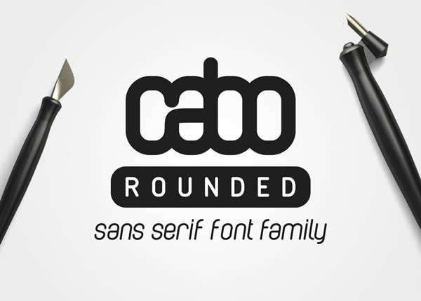 Cabo Rounded Family: A Versatile Sans Serif Font for Branding