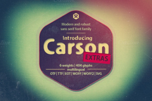 Carson Font for Striking Headlines and Branded Visuals