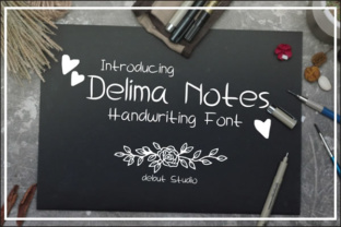 Delima Handwritten Font: Sweet Thin Script for Makers