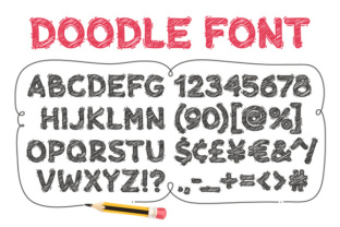Enhance Your Editorial Projects with the Doodle Font