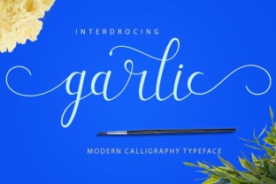 Garlic Free Download: A Refined Handwritten Script Font