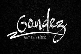 Gondes: A Playful Font for Creative Products and Shop Materials