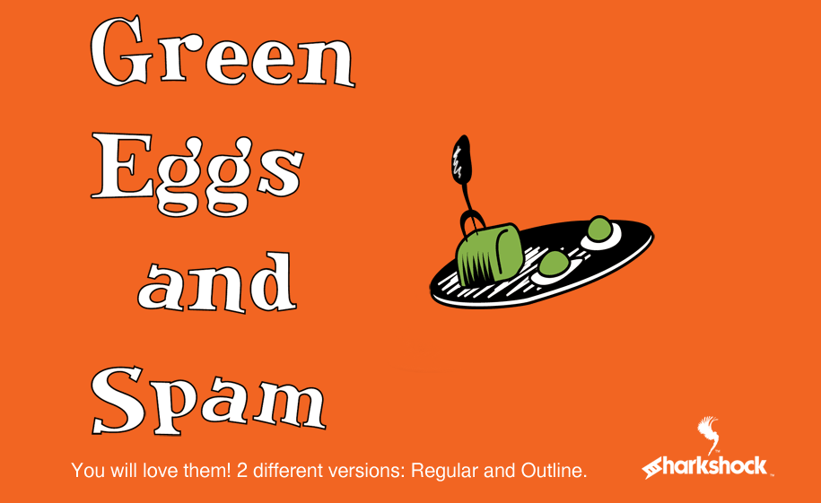 Green Eggs and Spam: A Font for Fun & Function