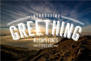Greething Sans: A Vintage Sans Serif Font for Refined Branding