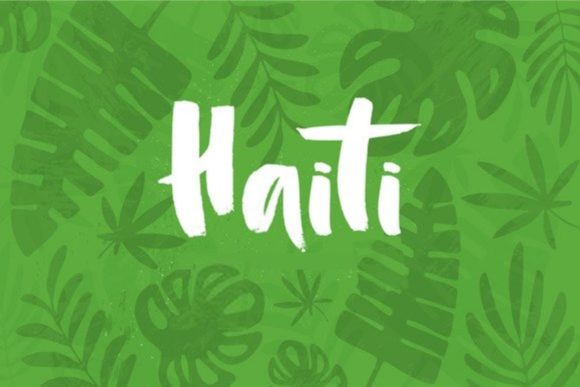 Haiti: The Authentic Brush Font for Your Handmade Brand