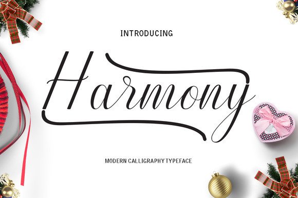 Harmony: A Steady Script Font for Editorial Design