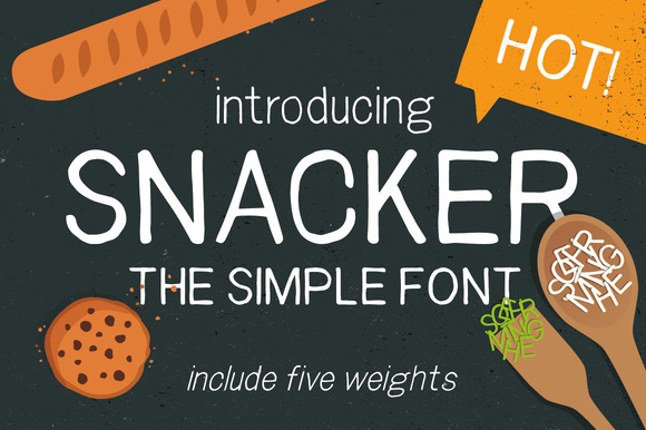 How the Snacker Font Shapes a Marketing Campaign