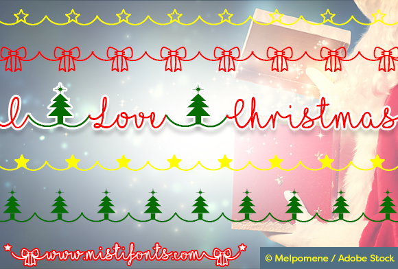 I Love Christmas: A Festive Font for Holiday Campaigns