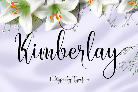 Kimberlay Handwritten Font for Elegant Editorial Design