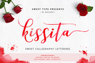 Kissita: A Calligraphy Font Set for Editorial Designers