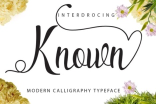 Known: A Handwritten Script Font for Business Branding