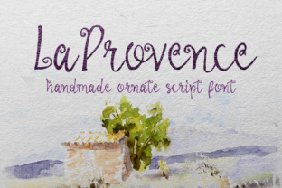 La Provence: A Hand-Drawn Calligraphy Script Font Review