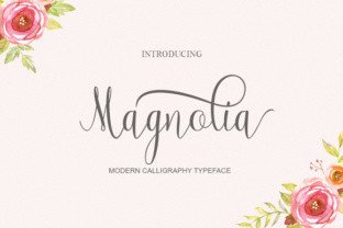 Magnolia Font: A Stunning Handwritten Script for Elegant Projects
