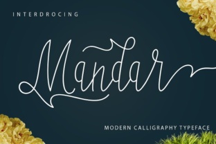Mandar: The Handwritten Script Font for Elegant Branding