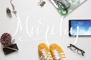 Marchy: A Typeface for Crafting a Handmade Business Brand