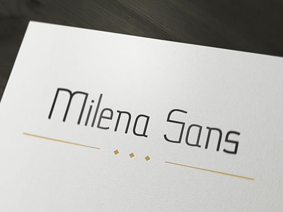 Milena Sans Font: A Clean Sans Serif for Business Branding