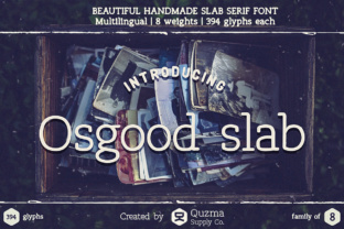 Osgood Slab – The Clean Slab Serif Typeface for Web Design