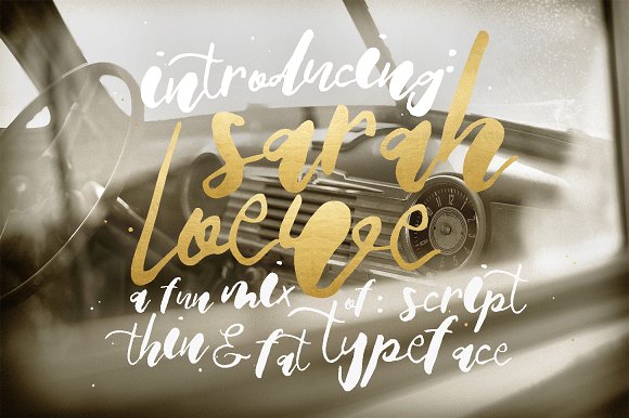 Sarah Loewe: A Playful Script Font for Modern Business Branding