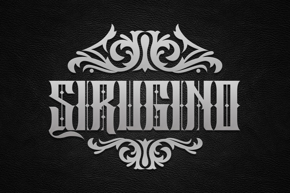 Sirugino: Gothic Blackletter for Editorial Design