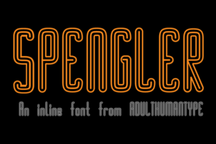 Spengler: A Designer Font for Crafters and Makers
